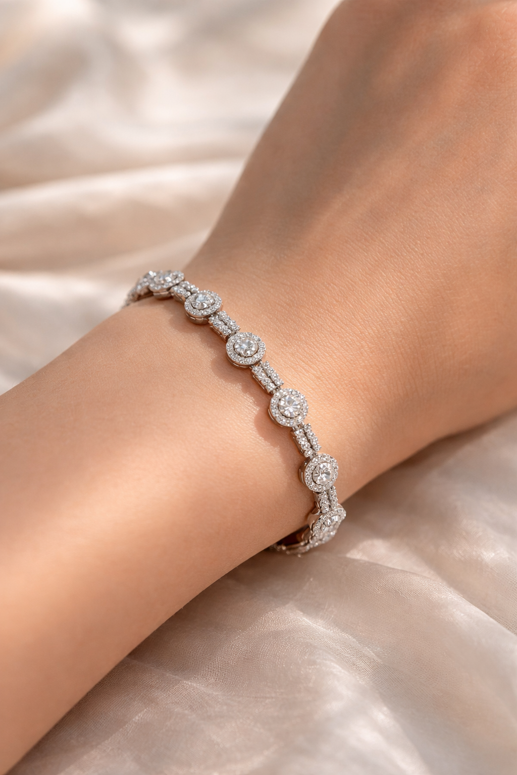 Crystal Tennis Bracelet