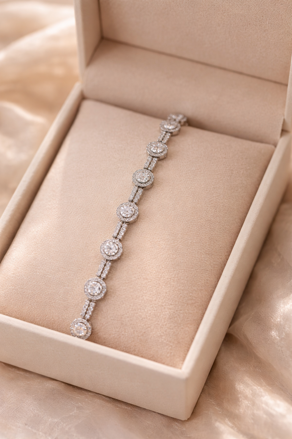 Crystal Tennis Bracelet
