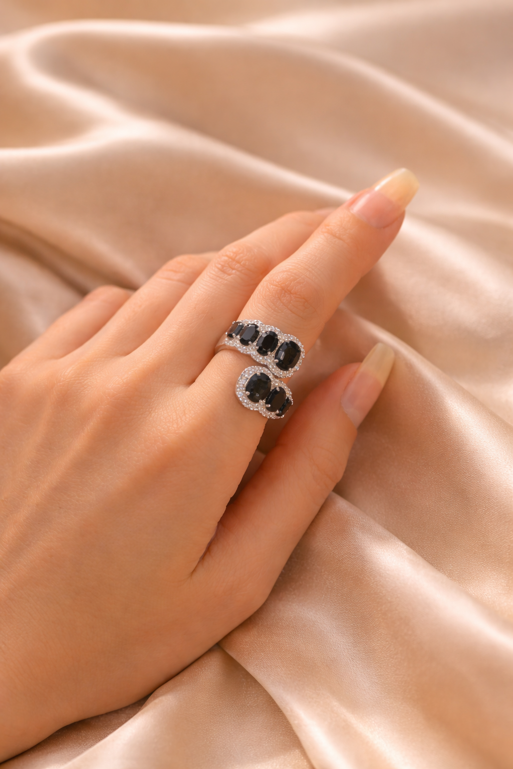 Midnight Duo Ring