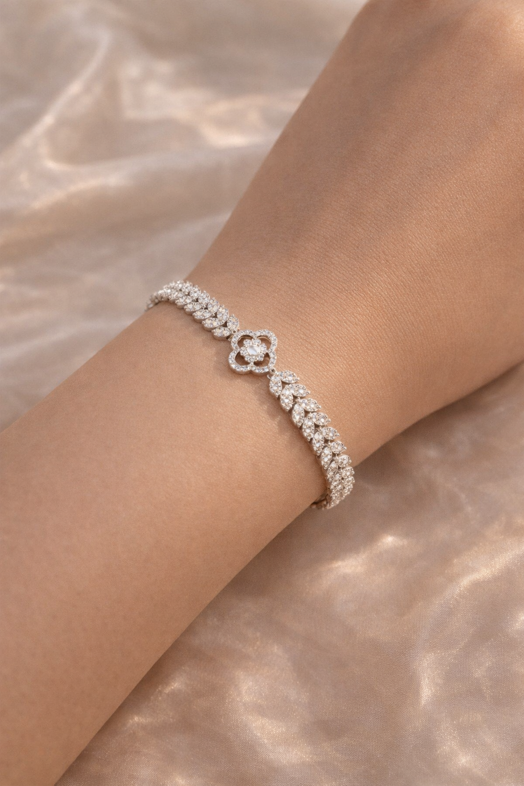 Crystal Bloom Bracelet