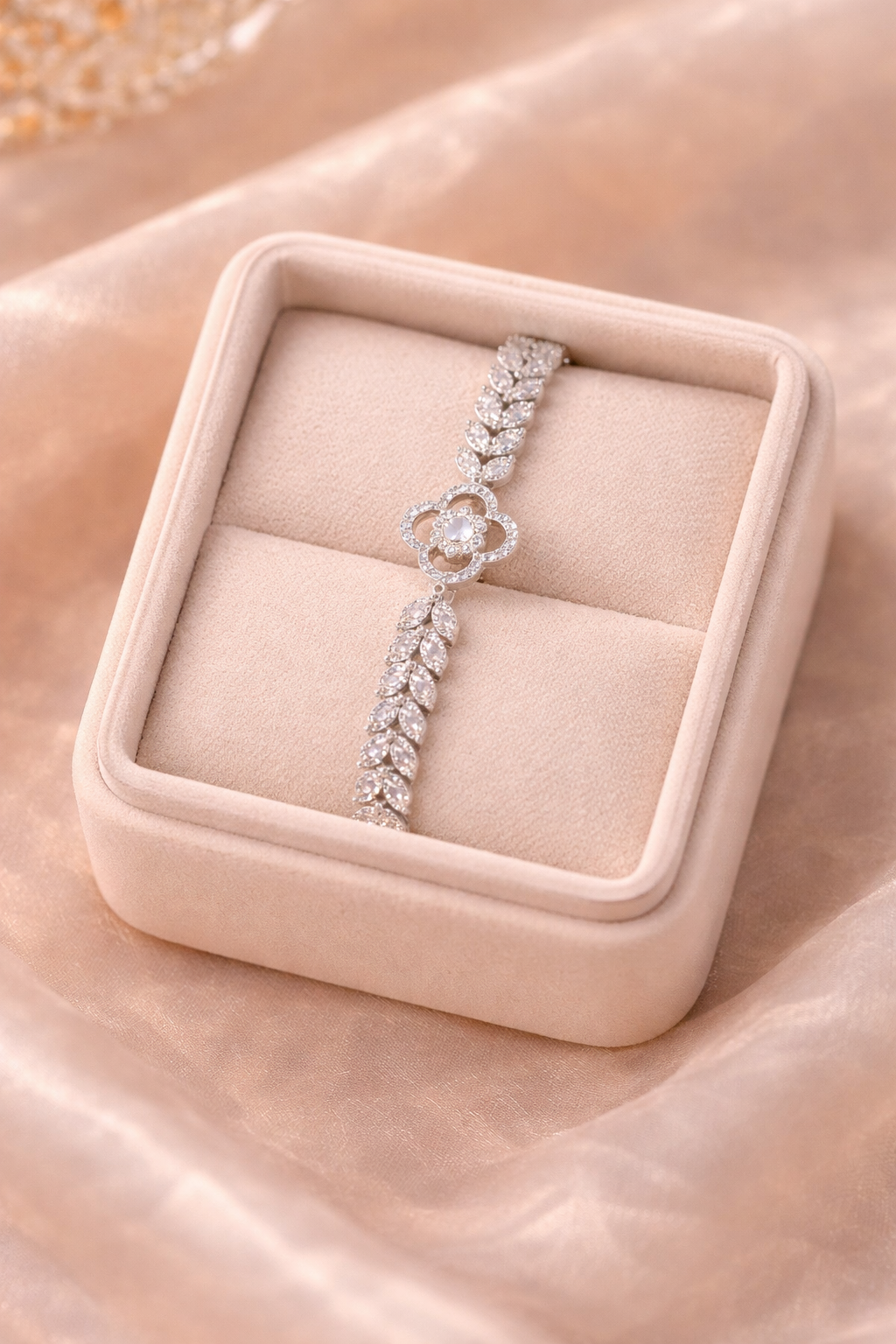 Crystal Bloom Bracelet