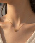 Amora Bow Necklace