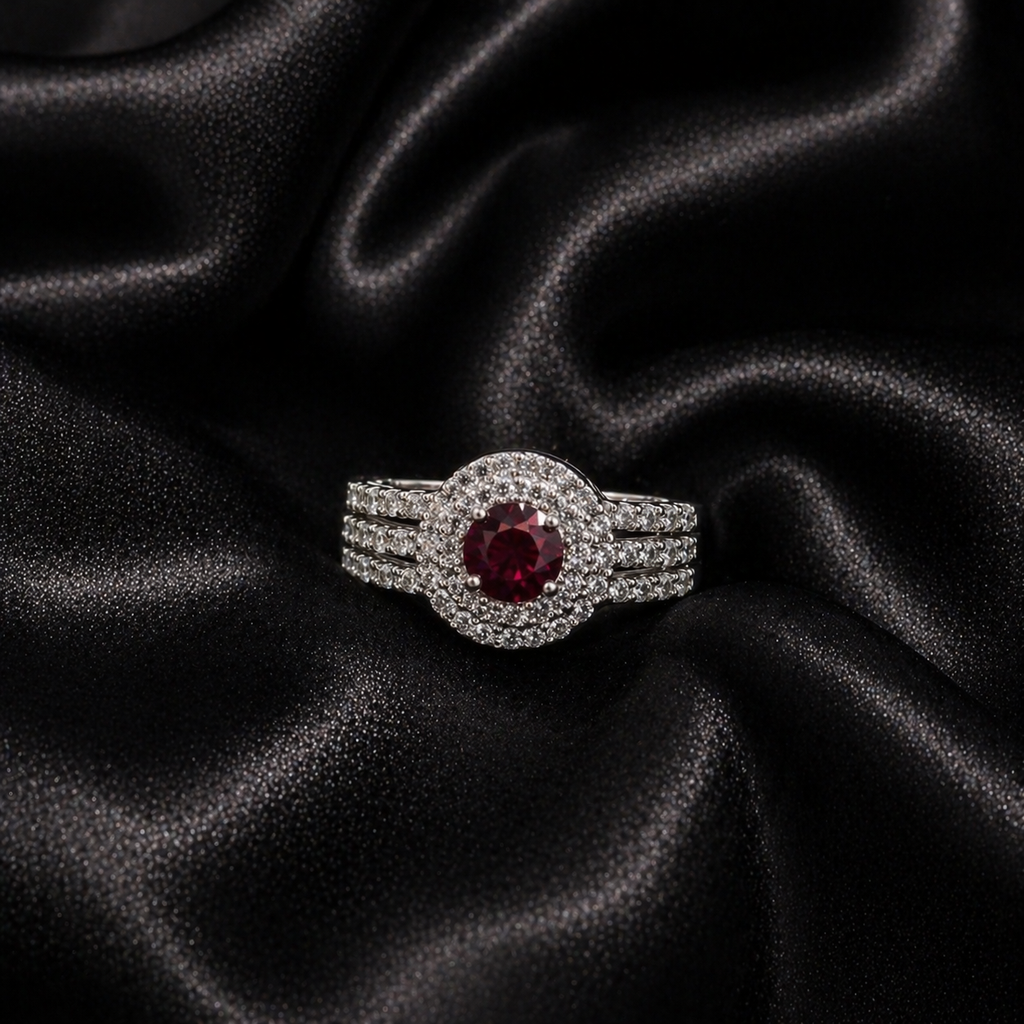 Éclat Halo Rings