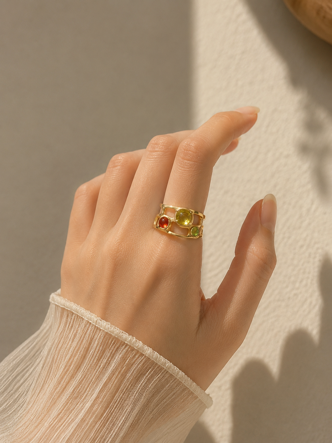 Mosaic Gem Ring