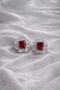 Celeste Stud Earrings – Ruby